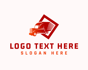 Fast Delivery Truck logo