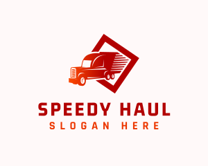 Fast Delivery Truck logo design