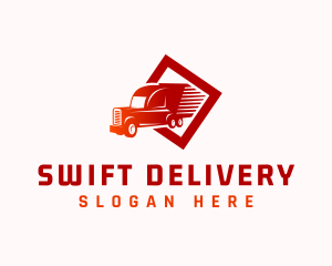 Fast Delivery Truck logo design