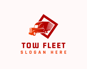 Fast Delivery Truck logo design