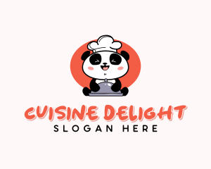 Panda Chef Dining logo design