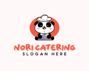 Panda Chef Dining logo design