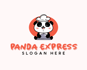 Panda Chef Dining logo design