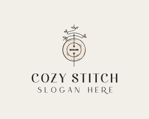 Sewing Button Tailor logo design