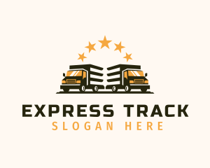 Truck Fleet Transport logo design