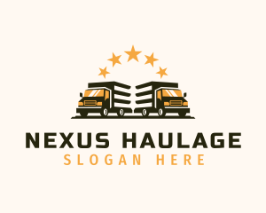 Truck Fleet Transport logo design