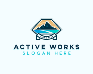 Mountain Summit Adventure logo design