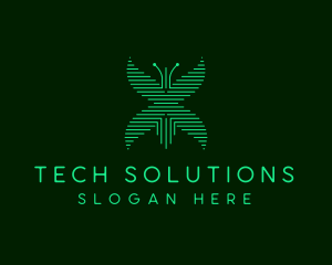 Biotech Digital Insect Logo