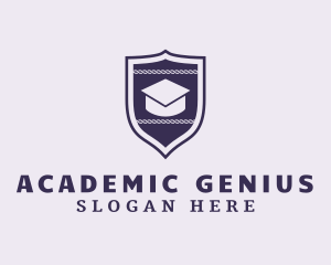 Shield Graduate School logo design