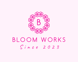 Cherry Blossom Beauty Cosmetics logo design