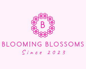 Cherry Blossom Beauty Cosmetics logo design