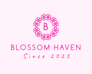 Cherry Blossom Beauty Cosmetics logo design