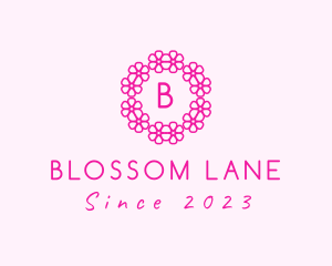 Cherry Blossom Beauty Cosmetics logo design