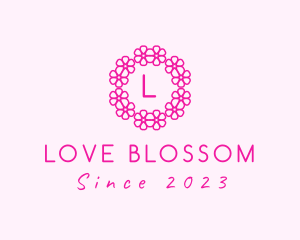 Cherry Blossom Beauty Cosmetics logo design