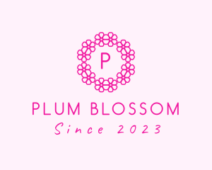 Cherry Blossom Beauty Cosmetics logo design