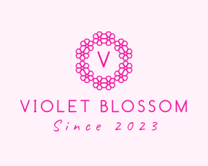 Cherry Blossom Beauty Cosmetics logo design