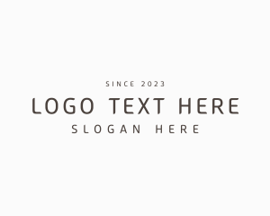 Minimalist Jewelry Wordmark logo