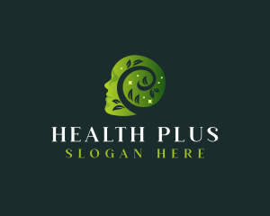 Leaf Mental Health Theraphy logo design