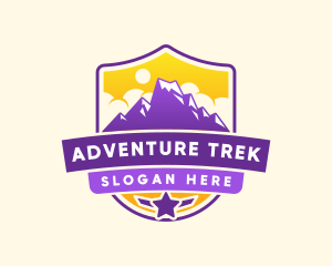 Mountain Peak Trek logo design