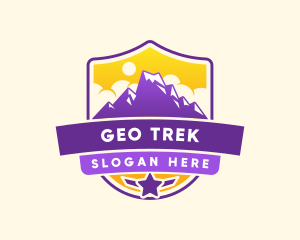 Mountain Peak Trek logo design