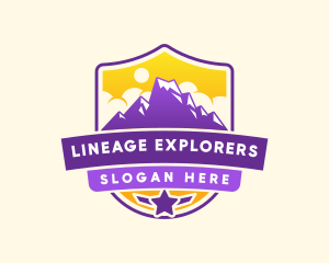 Mountain Peak Trek logo design