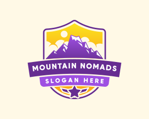 Mountain Peak Trek logo design