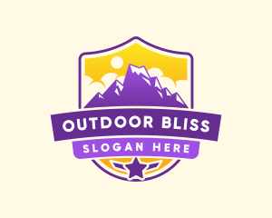 Mountain Peak Trek logo design