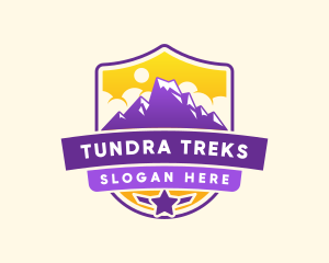 Mountain Peak Trek logo design