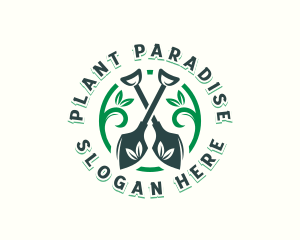 Herbal Plant Landscaping logo design