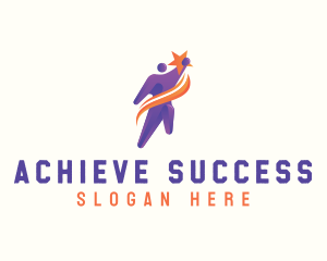 Human Dream Success logo design