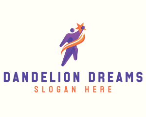 Human Dream Success logo design