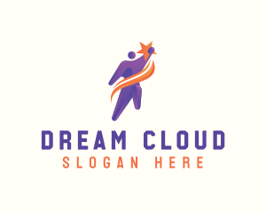 Human Dream Success logo design