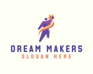 Human Dream Success logo design