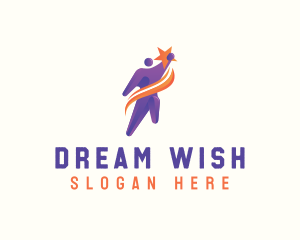 Human Dream Success logo design