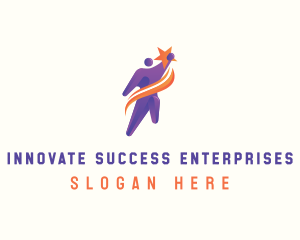 Human Dream Success logo design