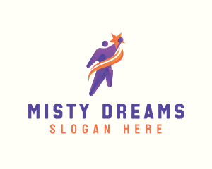 Human Dream Success logo design