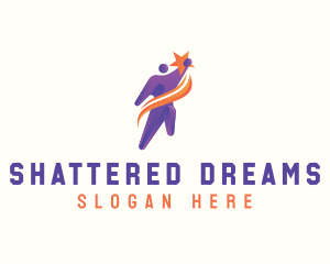 Human Dream Success logo design