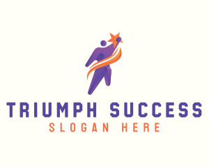 Human Dream Success logo design