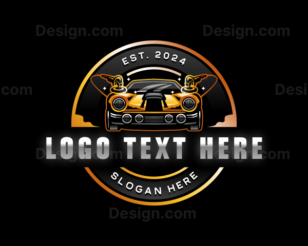 Car Detailing Garage Logo