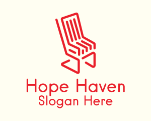 Red Lawn Chair Logo