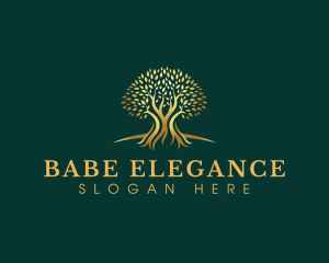 Elegant Tree Eco Park logo design