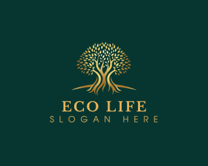 Elegant Tree Eco Park logo design