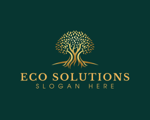 Elegant Tree Eco Park logo design