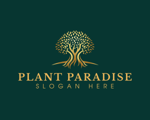 Elegant Tree Eco Park logo design