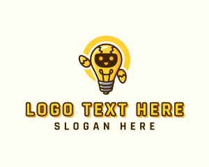 Light Bulb Robot logo