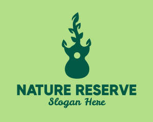 Natural Guitar Music logo design