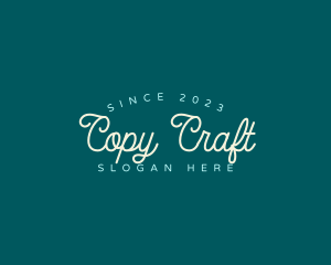 Craft Store Business logo design