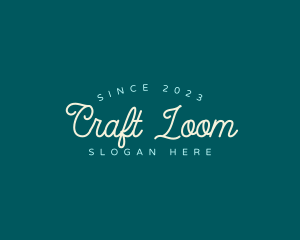 Craft Store Business logo design