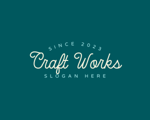 Craft Store Business logo design