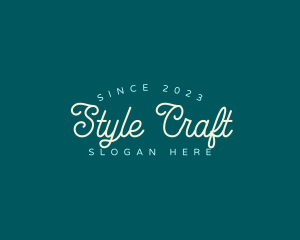 Craft Store Business logo design